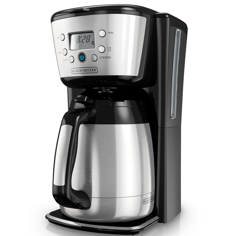 black and decker 4 cup thermal carafe coffee maker